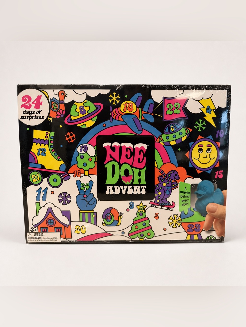 Needoh Christmas Advent Kids Toy - Multicolor